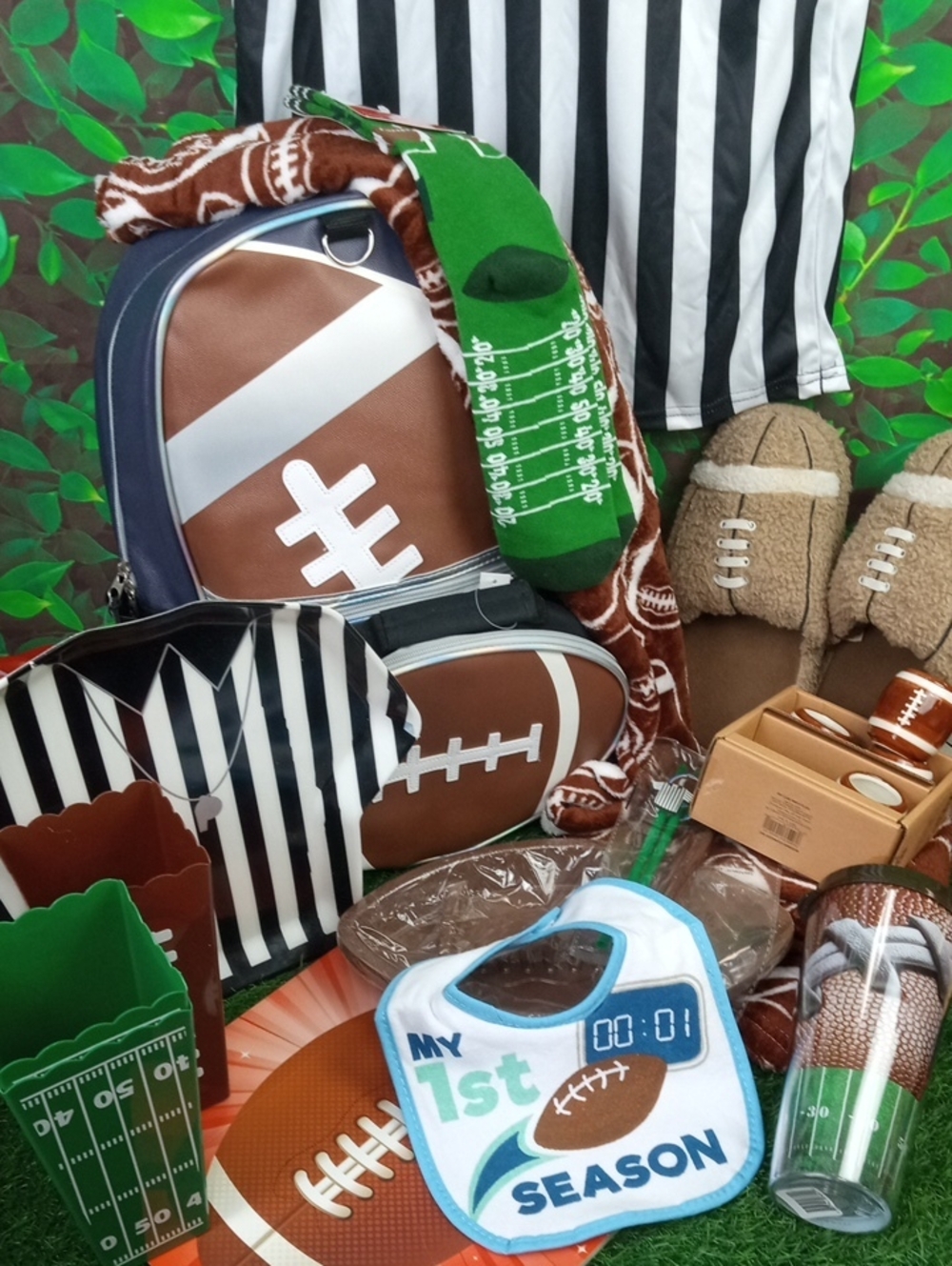 🔴🍒 Football Backpack Bundle